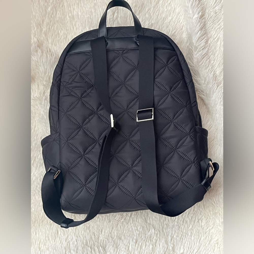 Kate Spade Black Quilted Backpack - Picture 8 of 17